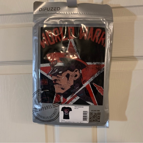 NWT DIFUZED for Capcom Street Fighter Graphic T-shirt - Picture 2 of 4